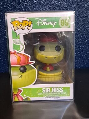 Funko Sir Hiss Vinyl Figure - Green with Red Hat